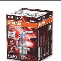 Halogenlampa  OSRAM NIGHT break LASER next gen H4 P43t, Fram, passar många modeller