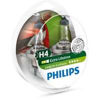 Halogenlampa  PHILIPS LongLife EcoVision H4 P43t-38, passar många modeller, 000 544 9094, 000000 000374, 025816, 030005050038, 072601 01