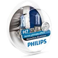 Halogenlampa PHILIPS MasterDuty BlueVision H7 PX26d, Nedre, passar många modeller, 000000 002142, 000000 004221, 1 386 970 0, 1426627, 1