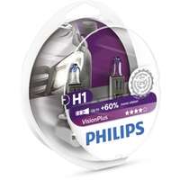 Halogenlampa PHILIPS VisionPlus H1 P14,5s, passar många modeller, 000000 000268, 000000 000375, 030005050011, 07 11 9 978 390, 07 50 9 0