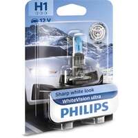 Halogenlampa PHILIPS WhiteVision ultra H1 P14,5s, passar många modeller, 000000 000268, 000000 000375, 030005050011, 07 11 9 978 390, 07
