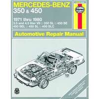 Haynes Reparationshandbok, Mercedes Benz 350 & 450, Universal, 63030