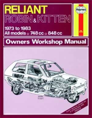 Haynes Reparationshandbok, Reliant Robin & Kitten, Universal, 0436