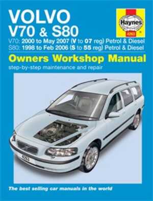 Haynes Reparationshandbok, S80 Petrol & Diesel Volvo V70 / - 175024 - OE 4263
