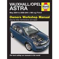 Haynes Reparationshandbok, Vauxhall/opel Astra Petrol, Universal, 4732