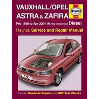 Haynes Reparationshandbok, Vauxhall/opel Astra & Zafira, Universal, 3797