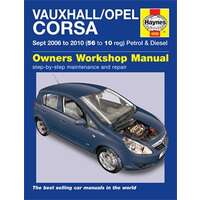 Haynes Reparationshandbok, Vauxhall/opel Corsa, Universal, 4886