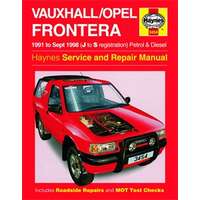 Haynes Reparationshandbok, Vauxhall/opel Frontera, Universal, 3454, 9781859604540