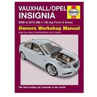 Haynes Reparationshandbok, Vauxhall/opel Insignia, Universal, 978 0 85733 5 630
