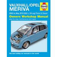Haynes Reparationshandbok, Vauxhall/opel Meriva, Universal, 4893