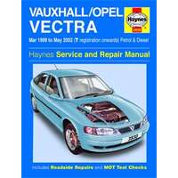 Haynes Reparationshandbok, Vauxhall/opel Vectra, Universal, 3930, 9781859609309