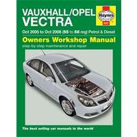 Haynes Reparationshandbok, Vauxhall/opel Vectra, Universal, 4887, 9781844258871