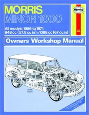 Haynes Reparationshandbok, Morris Minor 1000 Haynes 0024 - 174749 - OE 0024