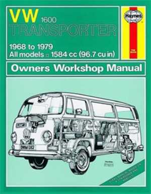 Haynes Reparationshandbok, Vw Transporter 1600 Haynes 0082 - 174756 - OE 0082