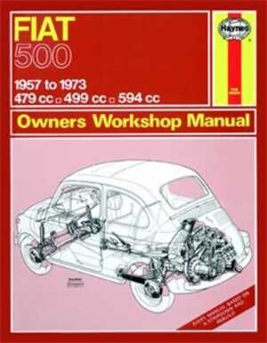Haynes Reparationshandbok, Fiat 500, Universal Haynes 0090 - 174758 - OE 0090