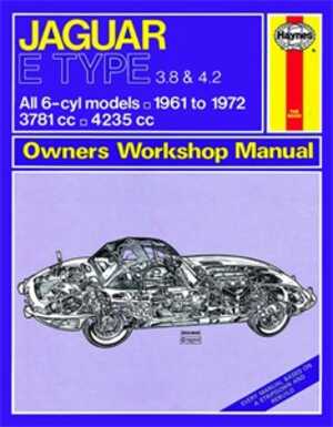 Haynes Reparationshandbok, Jaguar E Type, Universal, 0140