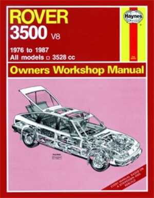 Haynes Reparationshandbok, Rover 3500, Universal Haynes 0365 - 174789 - OE 0365