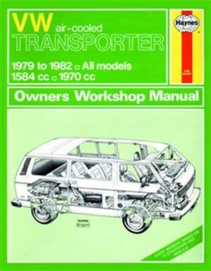Haynes Reparationshandbok, Vw Transporter air-cooled Petrol - 174808 - OE 0638
