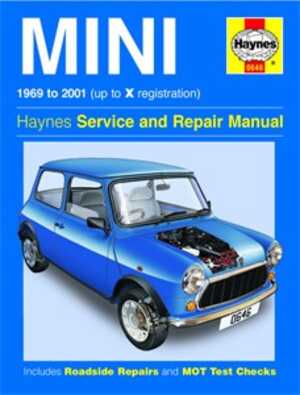 Haynes Reparationshandbok, Mini, Universal Haynes 0646 - 174809 - OE 0646