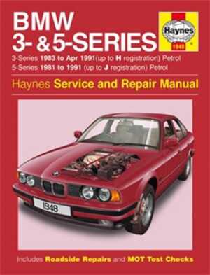 Haynes Reparationshandbok, Bmw 3- & 5-series Petrol, Universal - 174862 - OE 1948