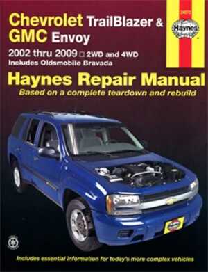 Haynes Reparationshandbok, Chevrolet Trailblazer & Gmc Envoy, Universal, 24072
