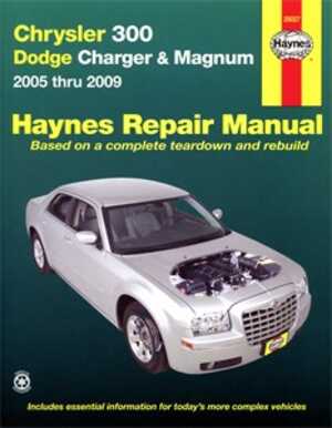 Haynes Reparationshandbok, Chrysler 300, Charger & Magnum, Universal, 25027