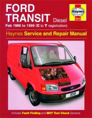Haynes Reparationshandbok, Ford Transit Diesel Haynes 3019 - 174919 - OE 3019