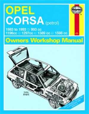Haynes Reparationshandbok, Opel Corsa Petrol, Universal, 3160