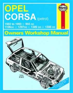 Haynes Reparationshandbok, Opel Corsa Petrol Haynes 3160 - 174922 - OE 3160