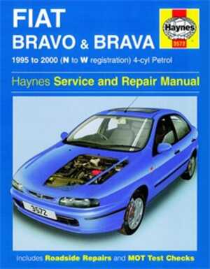 Haynes Reparationshandbok, Fiat Bravo & Brava Petrol, Universal - 174951 - OE 3572