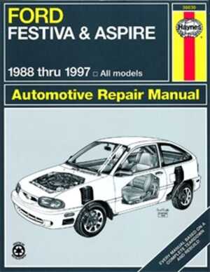 Haynes Reparationshandbok, Ford Festiva & Aspire, Universal - 174963 - OE 36030