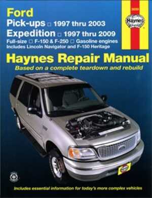 Haynes Reparationshandbok, Ford Expedition, F-150 & F-250, Universal - 174973 - OE 36059