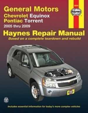 Haynes Reparationshandbok, Chevrolet Equinox Pontiac Torrent, Universal, 38040