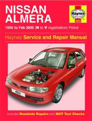 Haynes Reparationshandbok, Nissan Almera Petrol, Universal - 175002 - OE 4053