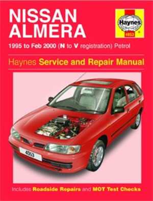 Haynes Reparationshandbok, Nissan Almera Petrol, Universal, 4053