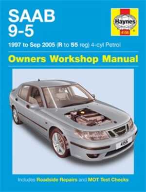 Haynes Reparationshandbok, Saab 9-5 4-cyl Saloon & Estate, Universal, 4156