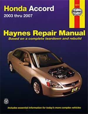 Haynes Reparationshandbok, Honda Accord, Universal, 42015