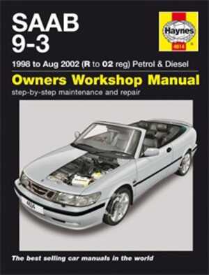 Haynes Reparationshandbok, Saab 9-3 Petrol & Diesel - 175030 - OE 4614