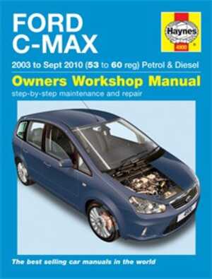 Haynes Reparationshandbok, Ford C-max Petrol & Diesel - 175044 - OE 4900