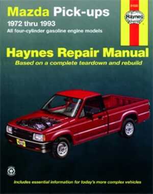 Haynes Reparationshandbok, Mazda Pick-ups, Universal, 61030