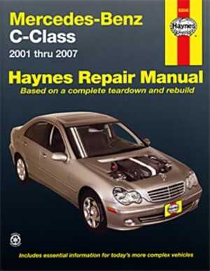 Haynes Reparationshandbok, Mercedes-benz C-class, Universal - 175075 - OE 63040