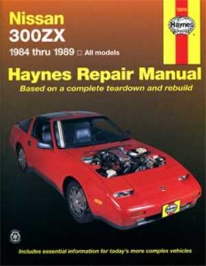 Haynes Reparationshandbok, Nissan 300zx, Universal, 72010