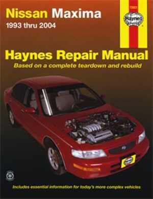 Haynes Reparationshandbok, Nissan Maxima, Universal Haynes 72021 - 175087 - OE 72021
