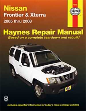 Haynes Reparationshandbok, Nissan Frontier & Xterra Haynes 72032 - 175091 - OE 72032