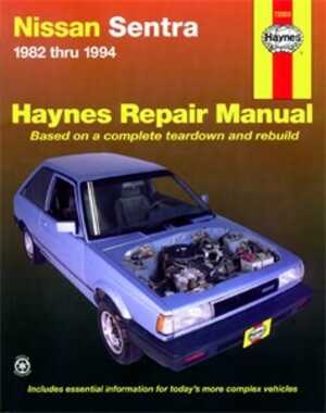 Haynes Reparationshandbok, Nissan Sentra, Universal, 72050