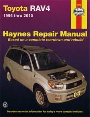 Haynes Reparationshandbok, Toyota Rav4, Universal - 175135 - OE 92082