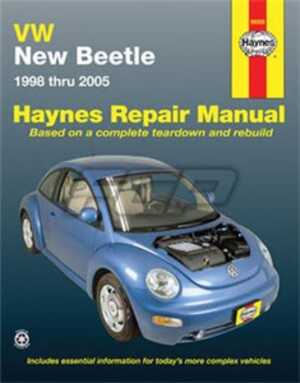 Haynes Reparationshandbok, Vw New Beetle, Universal, 96009