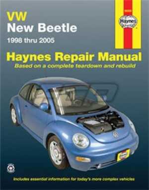 Haynes Reparationshandbok, Vw New Beetle, Universal - 175139 - OE 96009
