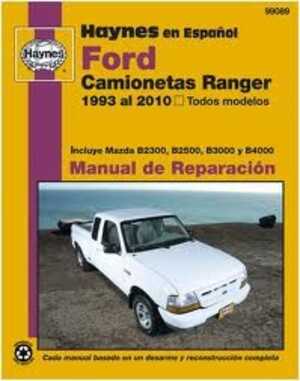 Haynes Reparationshandbok, Ford Camionetas Ranger Haynes 99089 - 175166 - OE 99089