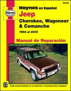 Haynes Reparationshandbok, Jeep Cherokee, Wagoneer Comanche, Universal, 99106